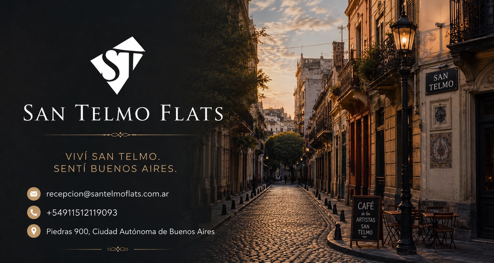 San Telmo Flats - Viví San Telmo. Sentí Buenos Aires. Piedras 900, CABA.